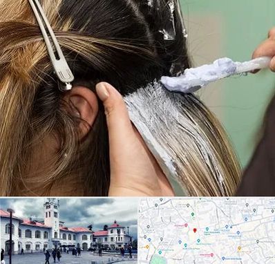 آموزشگاه رنگ و مش در میدان شهرداری رشت