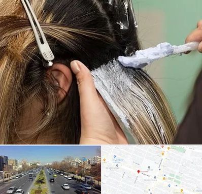 آموزشگاه رنگ و مش در بلوار معلم مشهد