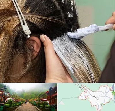 آموزشگاه رنگ و مش در فومن