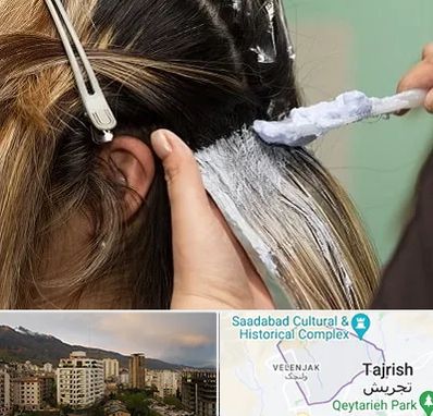 آموزشگاه رنگ و مش در زعفرانیه