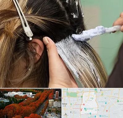 آموزشگاه رنگ و مش در منطقه 6 تهران