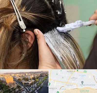 آموزشگاه رنگ و مش در تهرانپارس