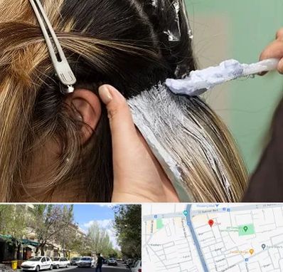 آموزشگاه رنگ و مش در کوی فیروز تبریز