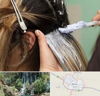 آموزشگاه رنگ و مش در شیروان