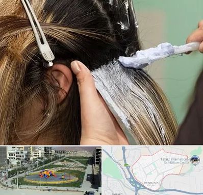 آموزشگاه رنگ و مش در مرزداران تبریز