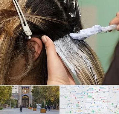 آموزشگاه رنگ و مش در منطقه 12 تهران