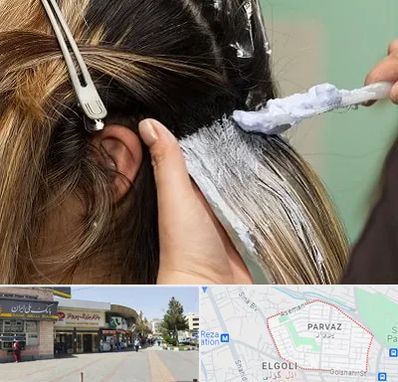 آموزشگاه رنگ و مش در پرواز تبریز