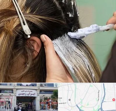 آموزشگاه رنگ و مش در ایران زمین