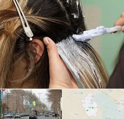 آموزشگاه رنگ و مش در نظرآباد کرج