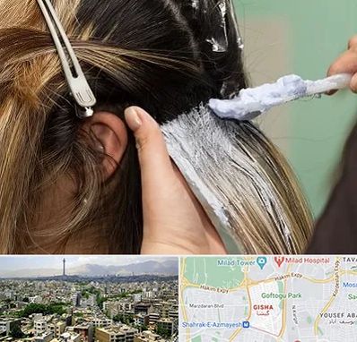 آموزشگاه رنگ و مش در گیشا