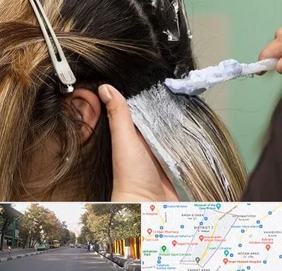 آموزشگاه رنگ و مش در شریعتی