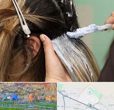 آموزشگاه رنگ و مش در رشدیه تبریز