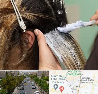 آموزشگاه رنگ و مش در شهران