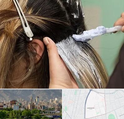 آموزشگاه رنگ و مش در جمشیدیه