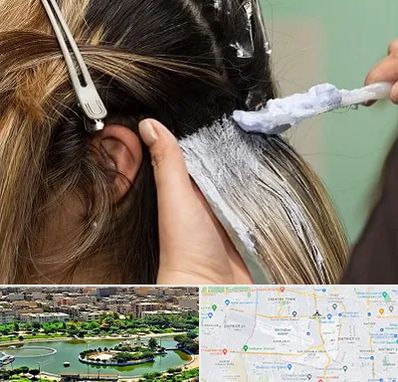 آموزشگاه رنگ و مش در منطقه 9 تهران