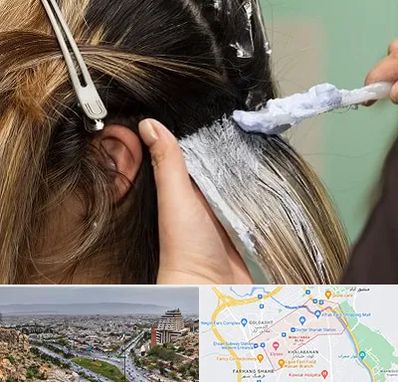 آموزشگاه رنگ و مش در معالی آباد شیراز