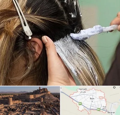 آموزشگاه رنگ و مش در بم