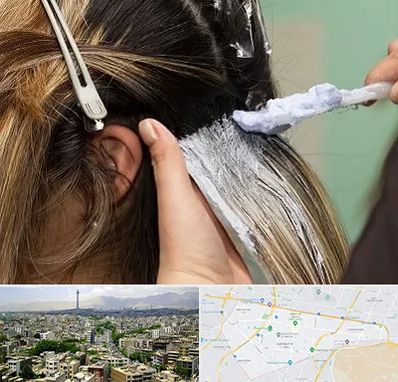 آموزشگاه رنگ و مش در منطقه 8 تهران