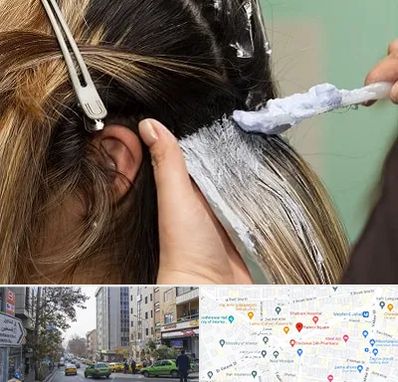 آموزشگاه رنگ و مش در فاطمی