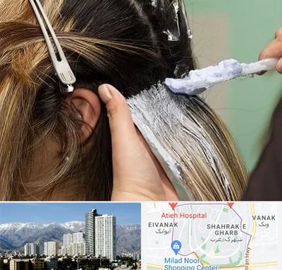 آموزشگاه رنگ و مش در شهرک غرب تهران