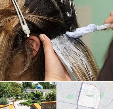 آموزشگاه رنگ و مش در باغمیشه تبریز