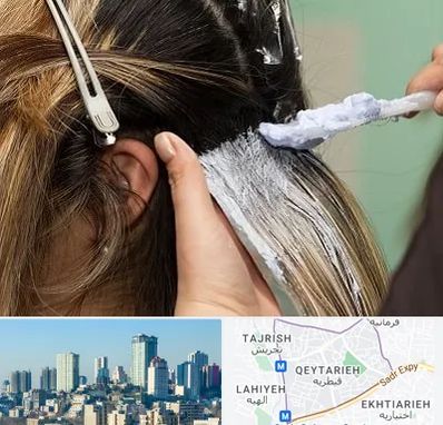 آموزشگاه رنگ و مش در قیطریه