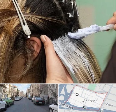 آموزشگاه رنگ و مش در مجیدیه شمالی