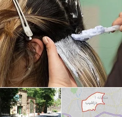 آموزشگاه رنگ و مش در دزاشیب