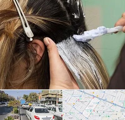 آموزشگاه رنگ و مش در مفتح مشهد