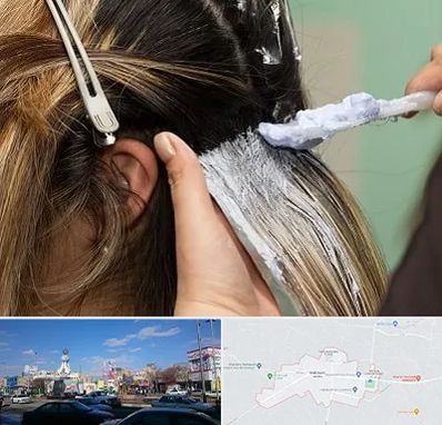 آموزشگاه رنگ و مش در ماهدشت کرج