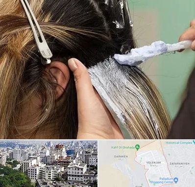 آموزشگاه رنگ و مش در ولنجک