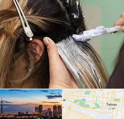 آموزشگاه رنگ و مش در غرب تهران