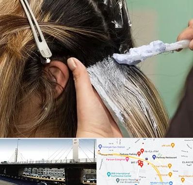 آموزشگاه رنگ و مش در پارک وی