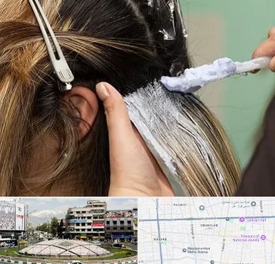 آموزشگاه رنگ و مش در مرکز تهران