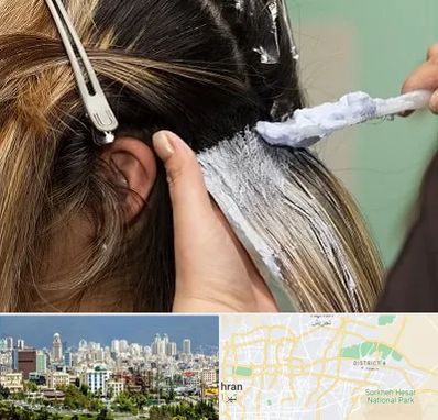 آموزشگاه رنگ و مش در شرق تهران