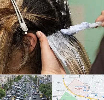 آموزشگاه رنگ و مش در گلشهر کرج