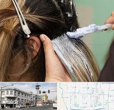 آموزشگاه رنگ و مش در 17شهریور