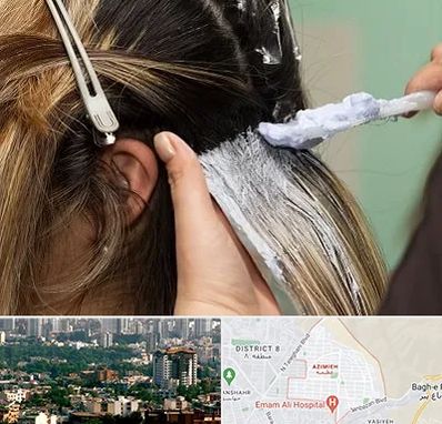 آموزشگاه رنگ و مش در عظیمیه کرج