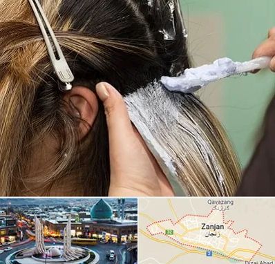 آموزشگاه رنگ و مش در زنجان