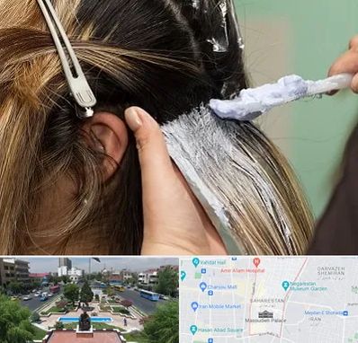 آموزشگاه رنگ و مش در بهارستان