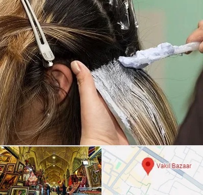 آموزشگاه رنگ و مش در بازار وکیل شیراز