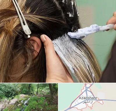 آموزشگاه رنگ و مش در آزادشهر