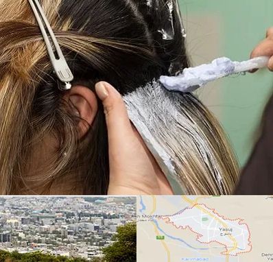 آموزشگاه رنگ و مش در یاسوج