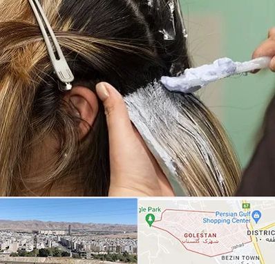 آموزشگاه رنگ و مش در شهرک گلستان شیراز