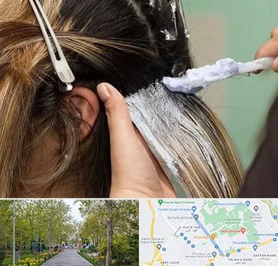 آموزشگاه رنگ و مش در قدوسی غربی شیراز