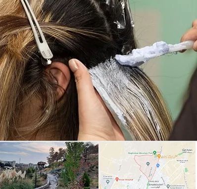 آموزشگاه رنگ و مش در باغستان کرج