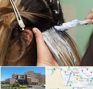 آموزشگاه رنگ و مش در صیاد شیرازی مشهد