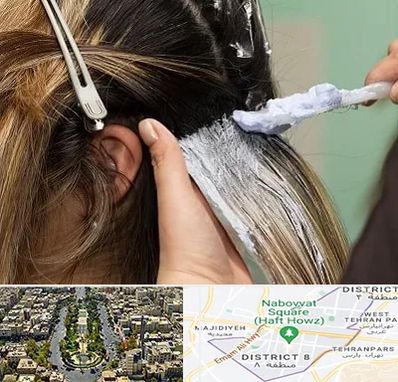 آموزشگاه رنگ و مش در نارمک