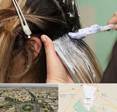 آموزشگاه رنگ و مش در قزوین