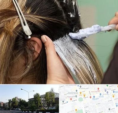 آموزشگاه رنگ و مش در میدان کاج